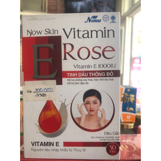Thực phẩm bảo vệ sức khoẻ - vitamin E ĐỎ