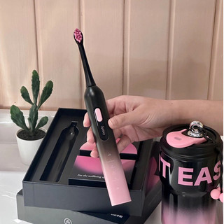   Có sẵn   Ảnh thật   Chính hãng  BÀN CHẢI ĐIỆN SÓNG ÂM BLACKPINK APIYOO ORAL CARE 
