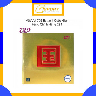 Mặt vợt bóng bàn 729 battle ii quốc gia - mặt vợt bóng bàn cao cấp - hàng chính hãng 729