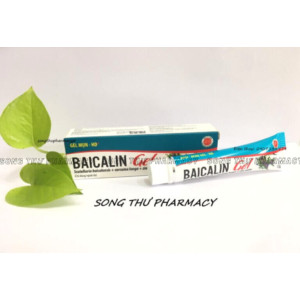 Baicalin gel