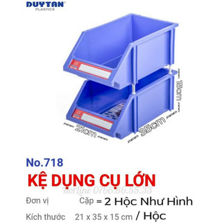 🌱Duy Tân Store🌱 Cặp Kệ đựng dụng cụ Lớn 718 - Nhựa Duy Tân