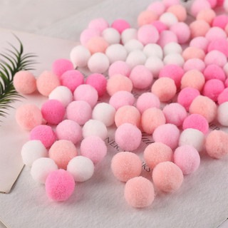 Quả pompom trang trí nhiều size