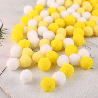 Quả pompom trang trí nhiều size
