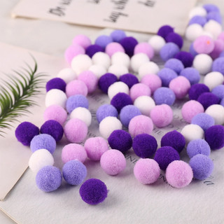 Quả pompom trang trí nhiều size