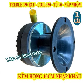 Loa treble 350 rcf nắp nhôm cao cấp nhập khẩu + phễu 10 cm - giá 1 loa