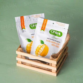 Combo 10 gói xoài sấy dẻo Ohla, túi 100g giá 450k