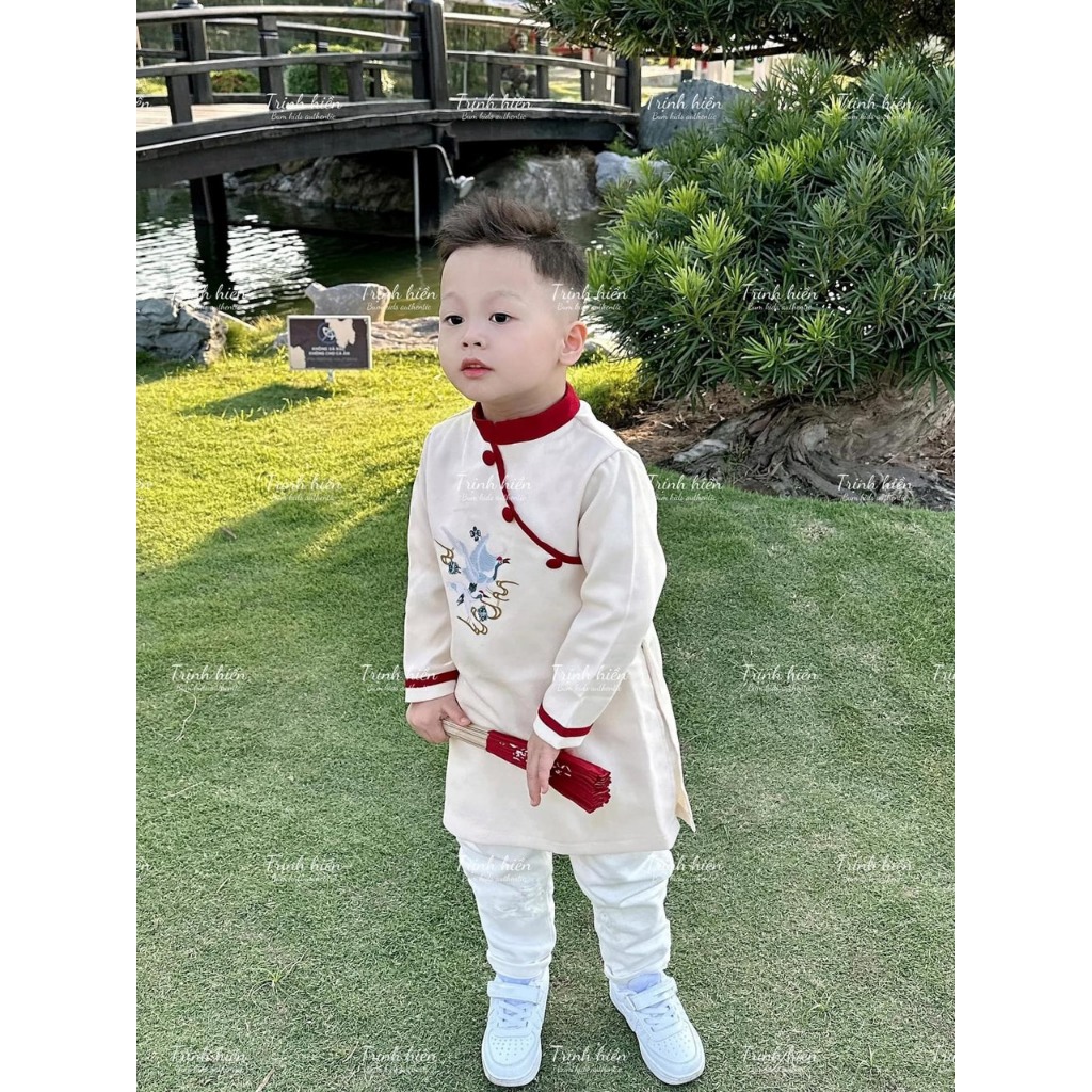 SET ÁO DÀI HẠC CHO BÉ TRAI