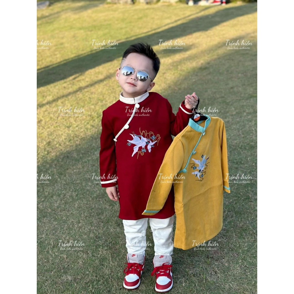 SET ÁO DÀI HẠC CHO BÉ TRAI