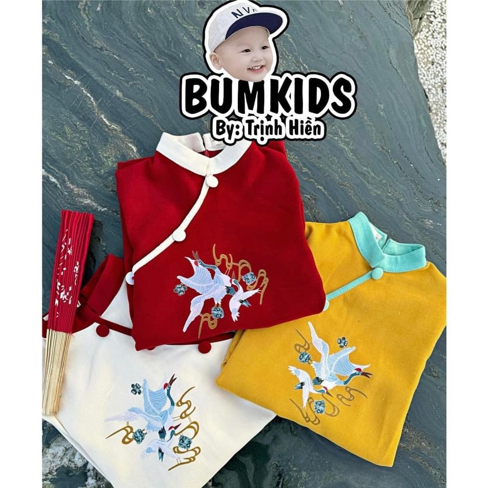 SET ÁO DÀI HẠC CHO BÉ TRAI