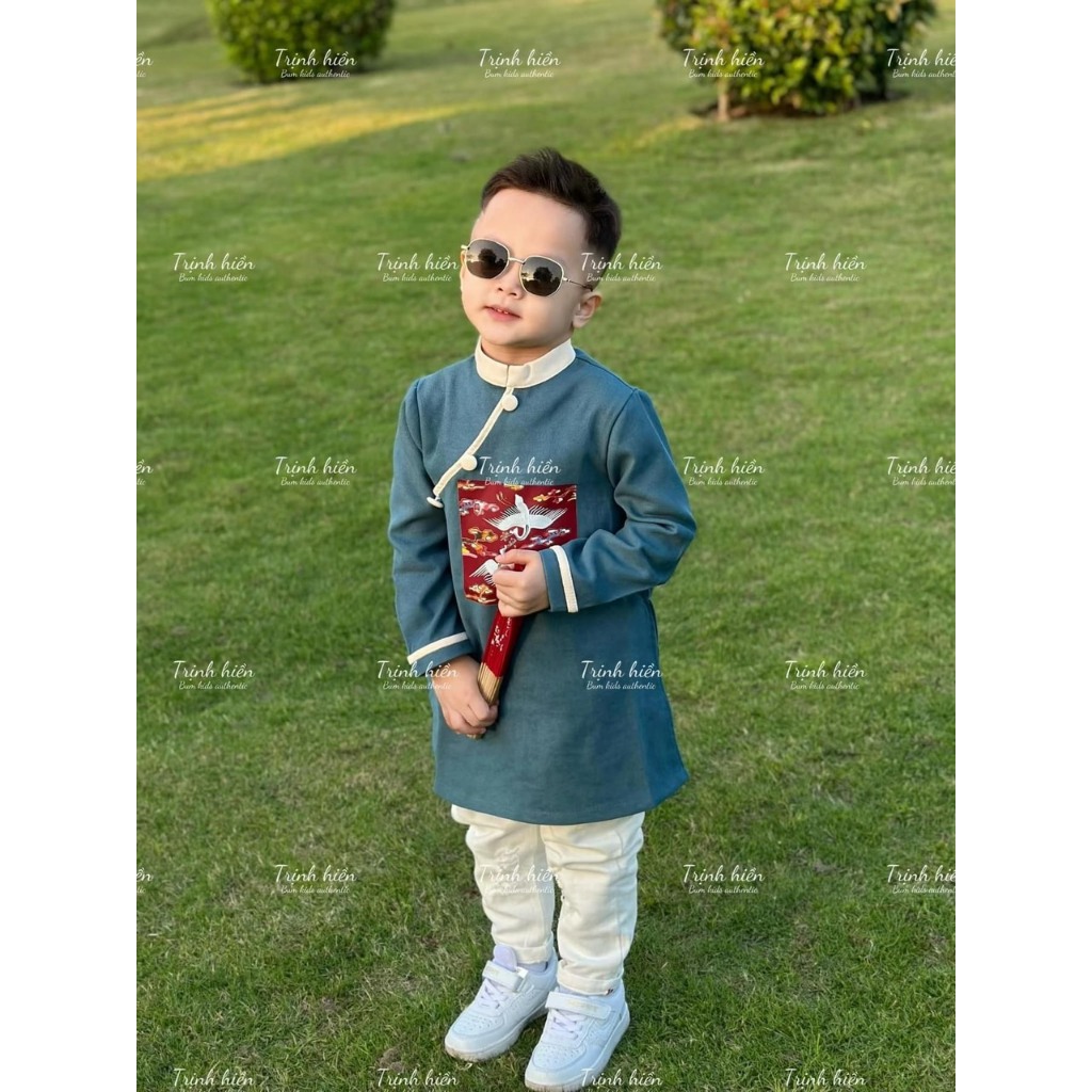 SET ÁO DÀI HẠC CHO BÉ TRAI