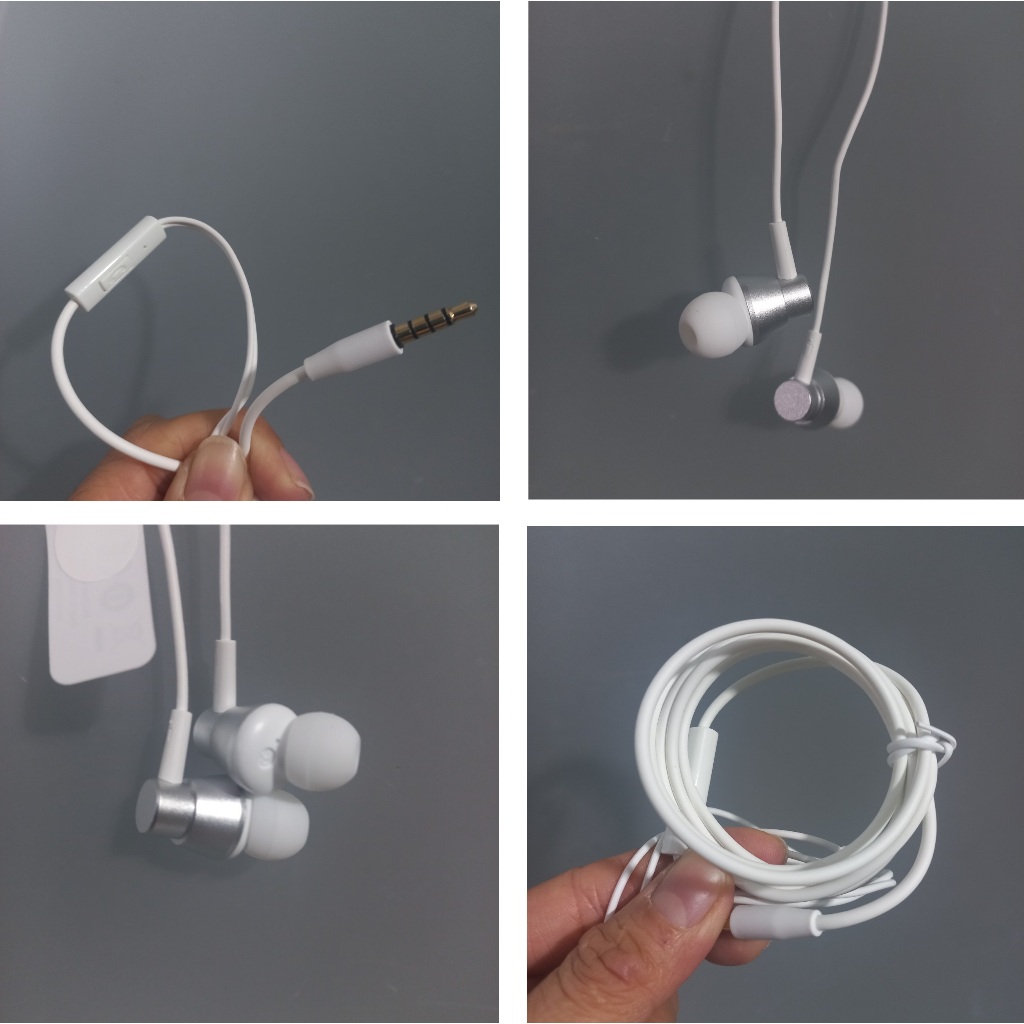 Tai nghe nhét tai hỗ trợ mic đàm thoại Bass mạnh chân cắm 3.5 Baseus HZ11