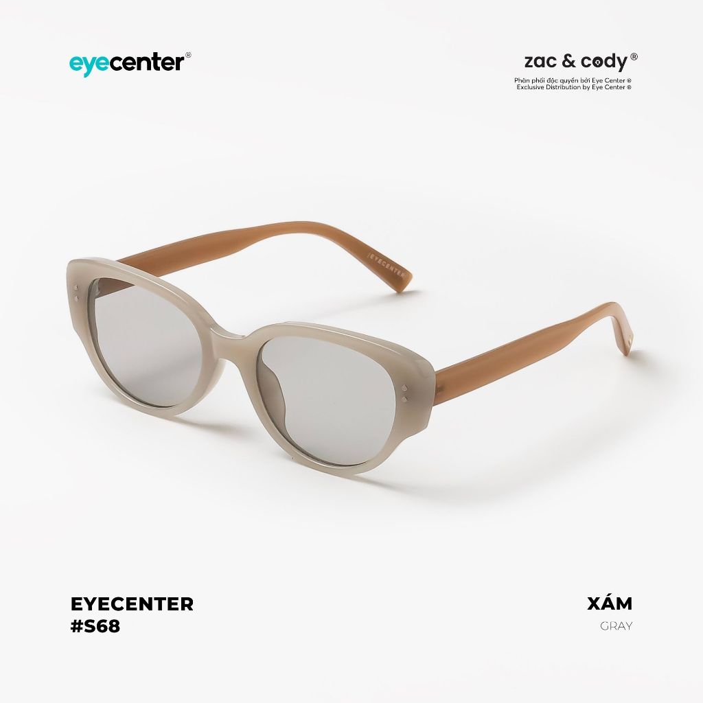 Kính mát nam nữ chính hãng EYECENTER S68-S nhựa dẻo siêu nhẹ nhập khẩu by Eye Center Vietnam