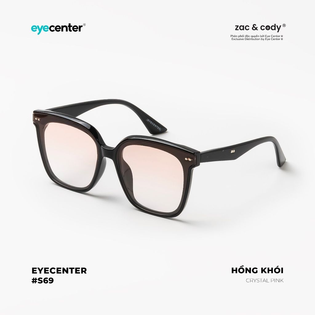 Kính mát nam nữ chính hãng EYECENTER S69-S nhựa dẻo siêu nhẹ nhập khẩu by Eye Center Vietnam
