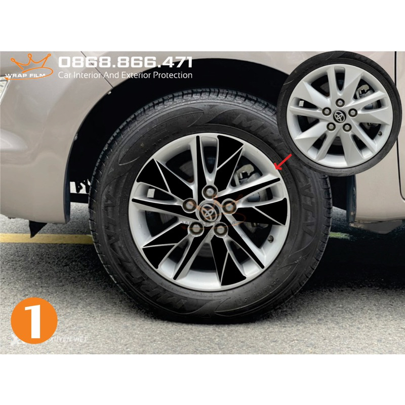 Decal dán mâm Innova