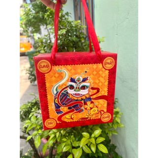 combo 5 túi hộp size 16x16x7cm có sẵn siêu đẹp mới nhất
