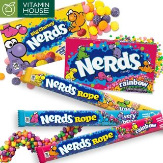 Kẹo cầu vồng Nerds Rainbow 26g-141g