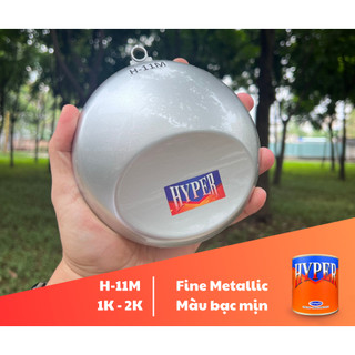 |Bao Sáng| Sơn nhũ bạc HYPER 1K (Bloc máy Honda) - 1Lít - 0.5 Lít