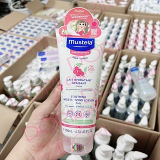 Sữa Dưỡng Da Toàn Thân Cho Trẻ Sơ Sinh & Em Bé Có Da Nhạy Cảm Mustela Soothing Moisturizing Lotion 200ml