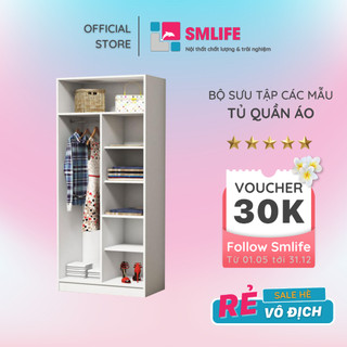 Tủ quần áo đẹp phong cách hiện đại thương hiệu smlife