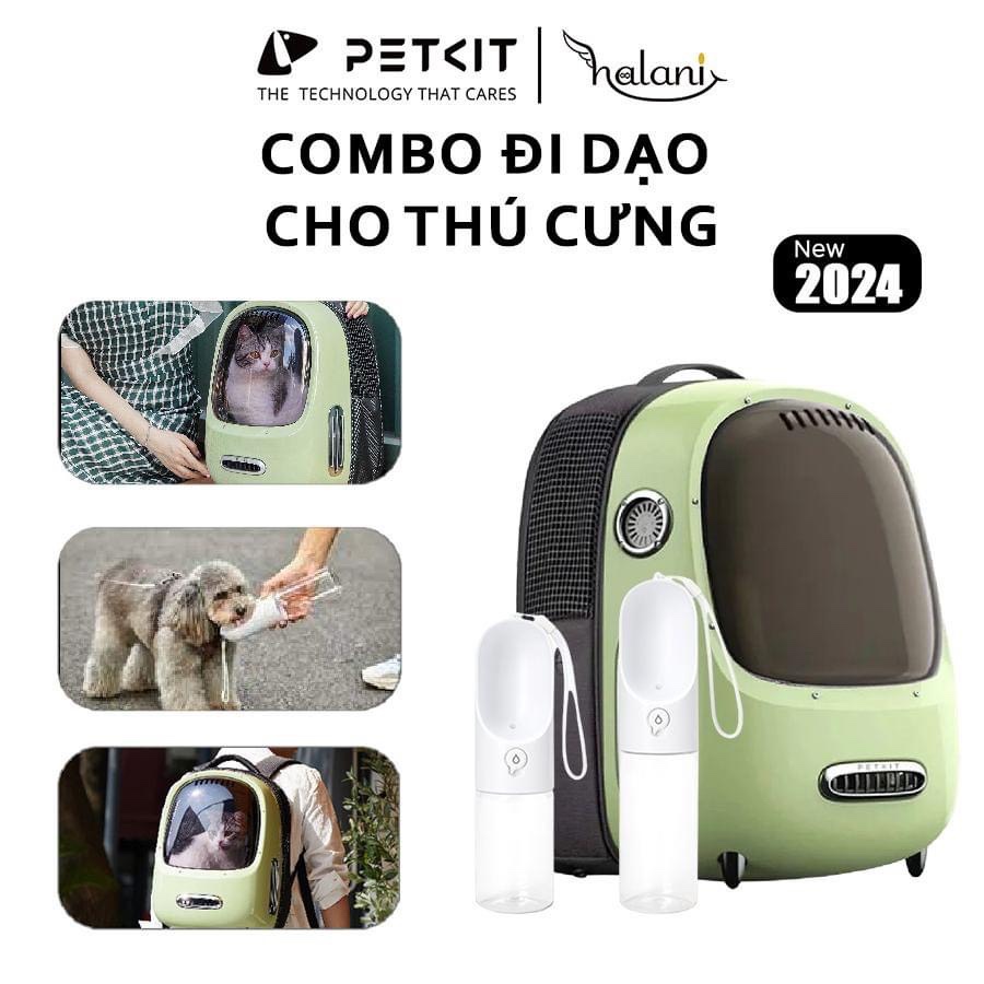 Balo Vận Chuyển Thú Cưng Petkit Evertravel Bag Chống Tia UV, Quạt Điều Hòa