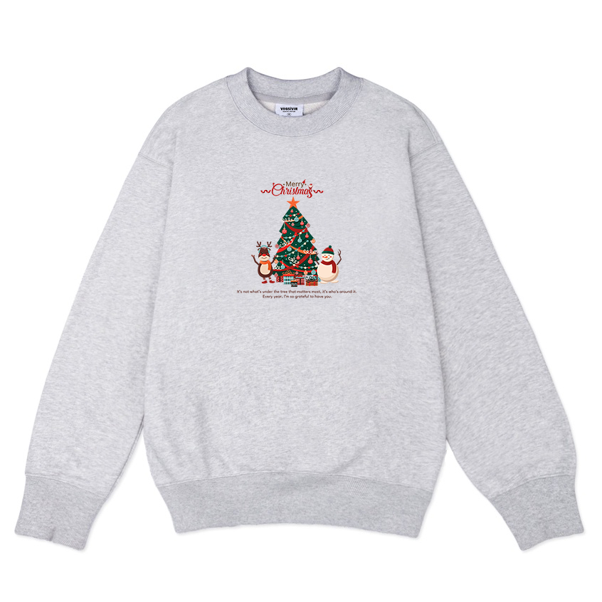 Áo sweater nỉ chân cua Vegsivir - CHRISTMAS