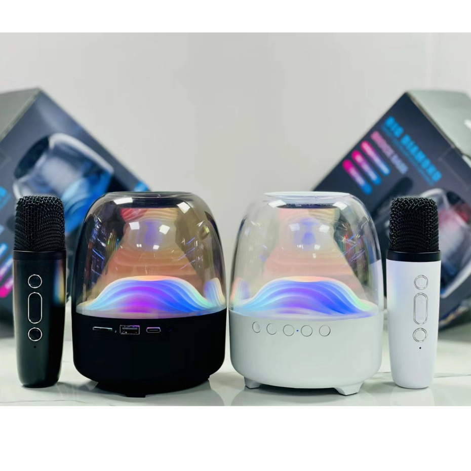 Loa Bluetooth Karaoke L28 Kèm Mic Không Dây Bass Mạnh Âm Thanh Rõ Full Box TECHHIGH