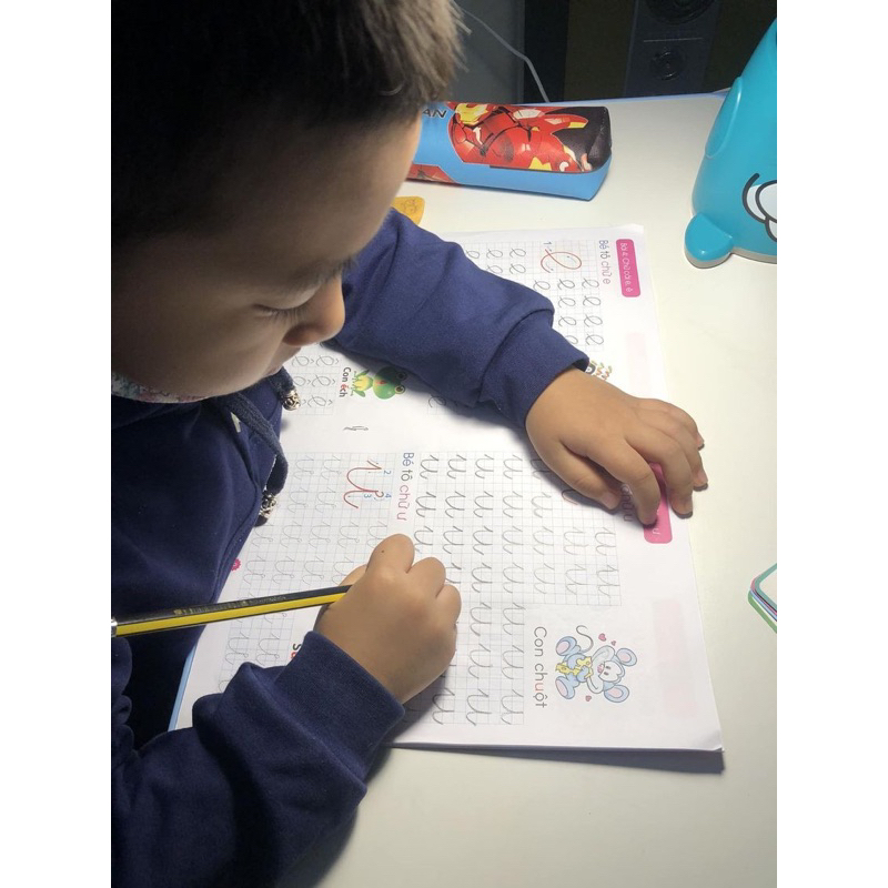 Hộp chì thiên long 2B & HB Hộp 10 cây chì đậm sắc nét không độc hại