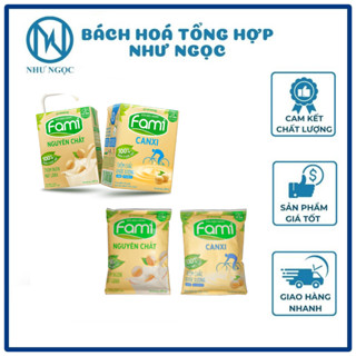 Sữa Đậu Nành Fami Canxi/Nguyên Chất 200ml - Bách Hóa Tổng Hợp Như Ngọc