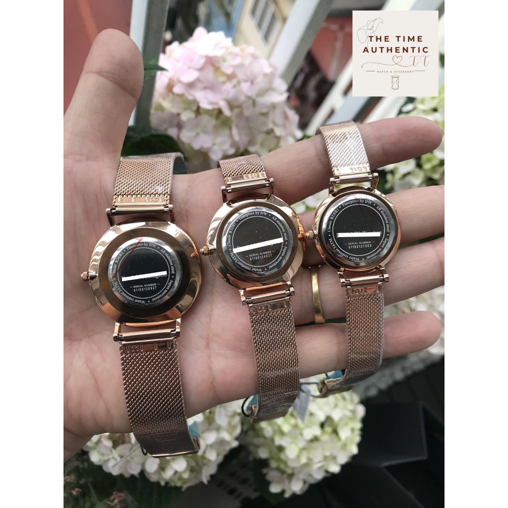 Đồng Hồ Đôi DWW Classic Pettite - Đôi DWW Dây Thép Fullbox