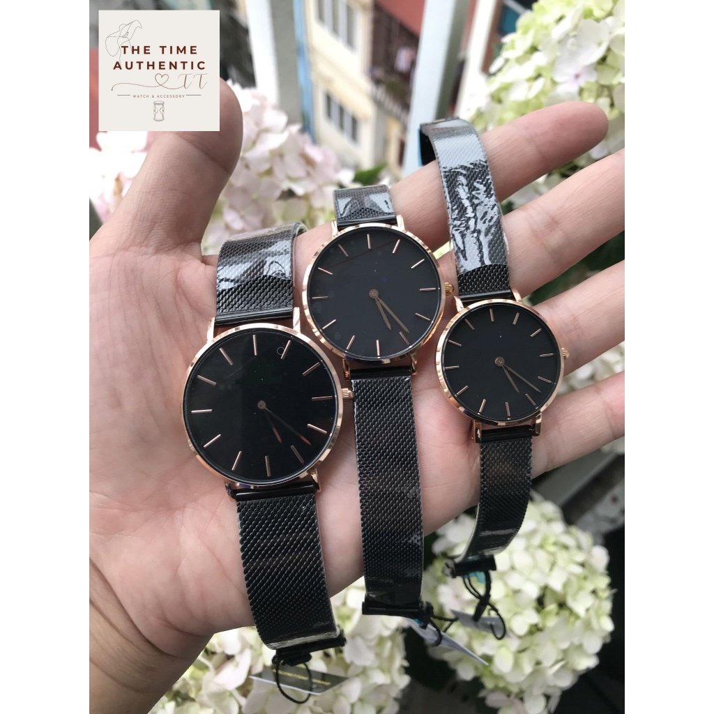 Đồng Hồ Đôi DWW Classic Pettite - Đôi DWW Dây Thép Fullbox