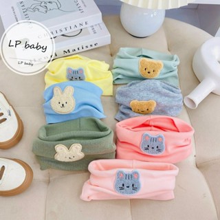  Khăn Quàng Cổ Cho Bé Trai Gái Dạng Ống Gấu Thỏ Từ 1-6 Tuổi Cotton Thu Đông Họa Tiết Dễ Thương O2 