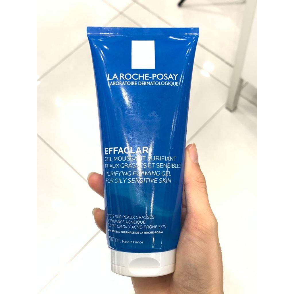 Gel Rửa Mặt Tạo Bọt, Giảm Mụn Cho Da Dầu La Roche-Posay Effaclar 200ml