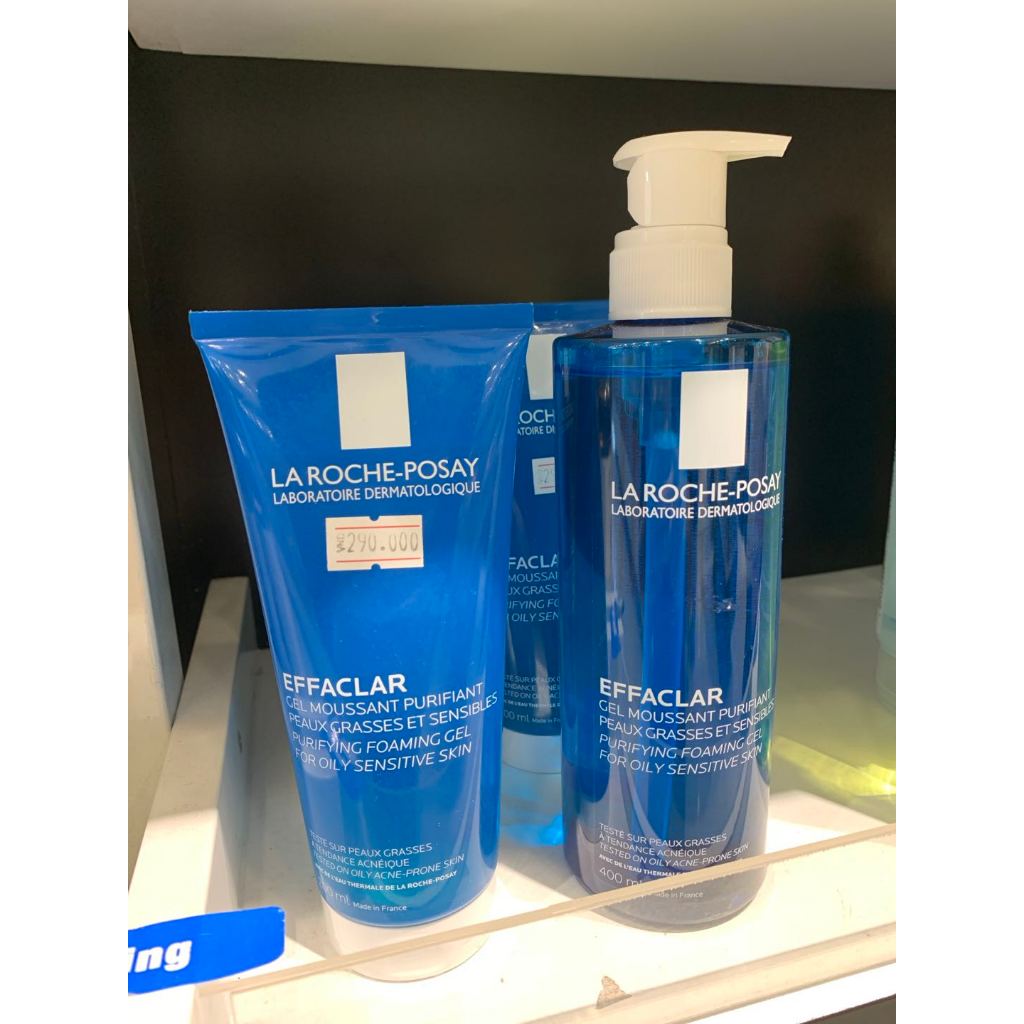 Gel Rửa Mặt Tạo Bọt, Giảm Mụn Cho Da Dầu La Roche-Posay Effaclar 200ml