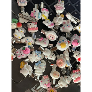 KẸP TÓC MINI - kẹp tóc mini hoạ tiết siêu đáng iu handmade..