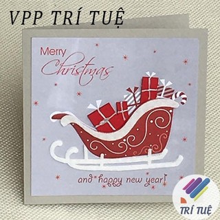 Thiệp noel thiết kế thủ công  - VPP Trí Tuệ