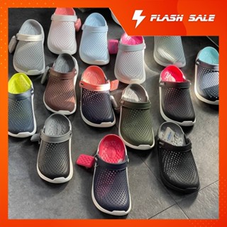 Dép Giày Sục Cross Literide Quai Ngang Bít Đầu Nam Nữ Chống Nước Thông Thoáng Tag Mác Đầy Đủ