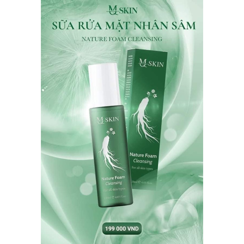 SỮA RỬA MẶT MQSKIN