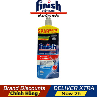 Nước làm bóng chén bát Finish 1150ml hoặc 750ml 800ml - Finish chính hãng