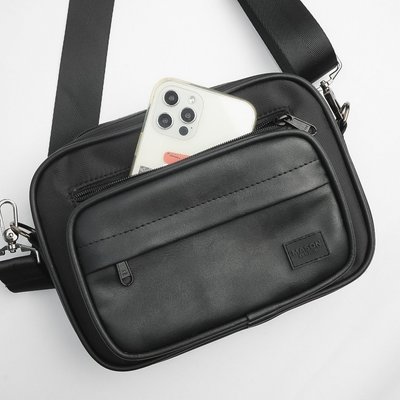 Túi đeo chéo nam nữ unisex Daily Leather nhỏ gọn cao cấp chống thấm nước thương hiệu MASON - M18