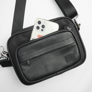 Túi đeo chéo nam nữ unisex Daily Leather nhỏ gọn cao cấp chống thấm nước thương hiệu MASON - M18