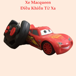 Đồ Chơi Xe MacQueen Điều Khiển Từ Xa Di Chuyển Siêu Tốc, Đèn Pha Sáng, Màu Cam Nổi Bật