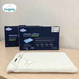 Gối sơ sinh chống ngạt, chống đổ mồ hôi, vỏ sợi tre kháng khuẩn Bamboo Comfy Baby Purotex