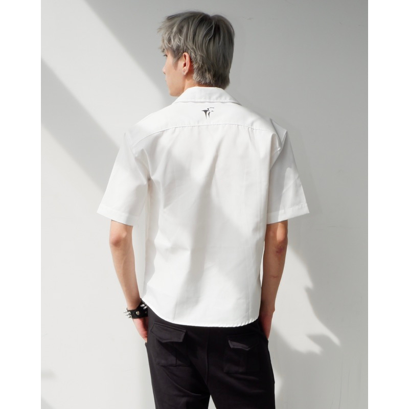Áo sơ mi TF BASIC WHITE SHIRT Nam Nữ