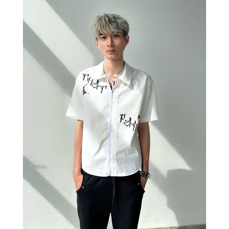 Áo sơ mi TF BASIC WHITE SHIRT Nam Nữ