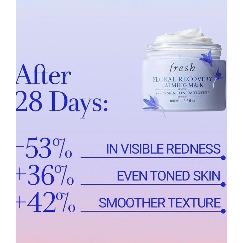 Mặt nạ ngủ phục hồi da Fresh Floral Recovery Calming Mask 15ml Fullbox