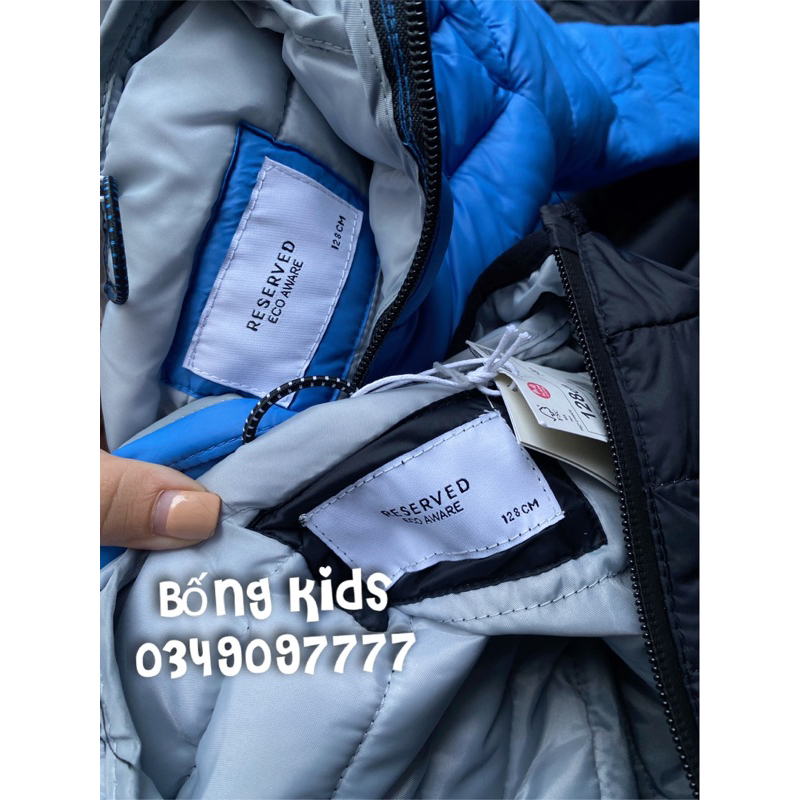 Áo Phao Bé Trai Siêu Nhẹ RESERVED