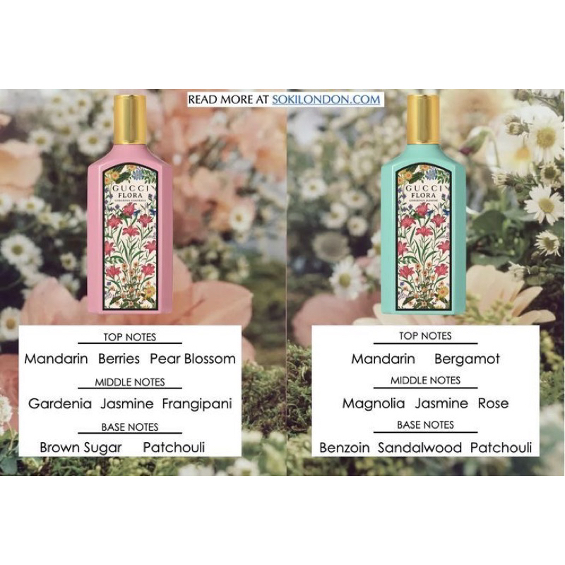 Vial 1.5ml - Mẫu thử nước hoa Gucci Flora Gorgeous Jasmine/ Gardenia