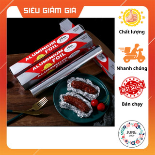 Giấy bạc lá mỏng nướng bánh, nướng thịt 5m×300mm