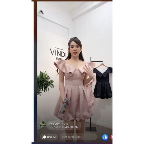 Đầm bí hàng thiết kế cao cấp