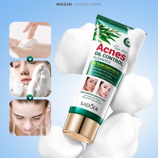 Sữa rửa mặt cho da dầu mụn chiết xuất trà xanh làm sạch sâu giảm mụn trắng sáng da tea tree acnes cleanser mochi shop